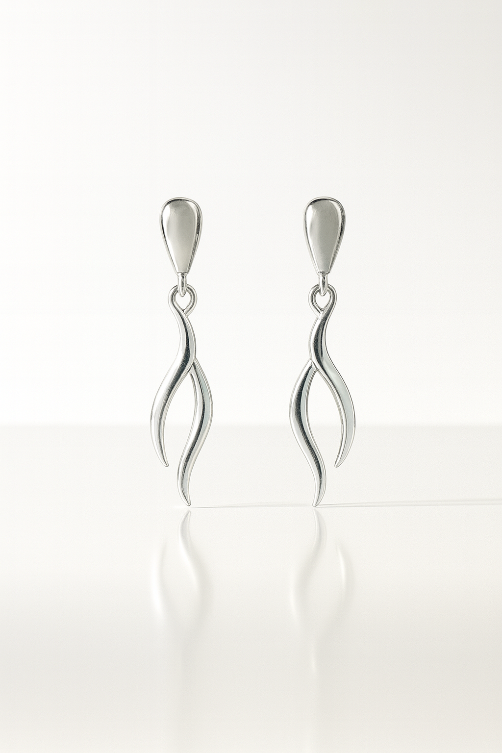 Brinco de Prata Ondas do Mar