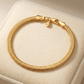 Pulseira Dourada 24K Clear Paris